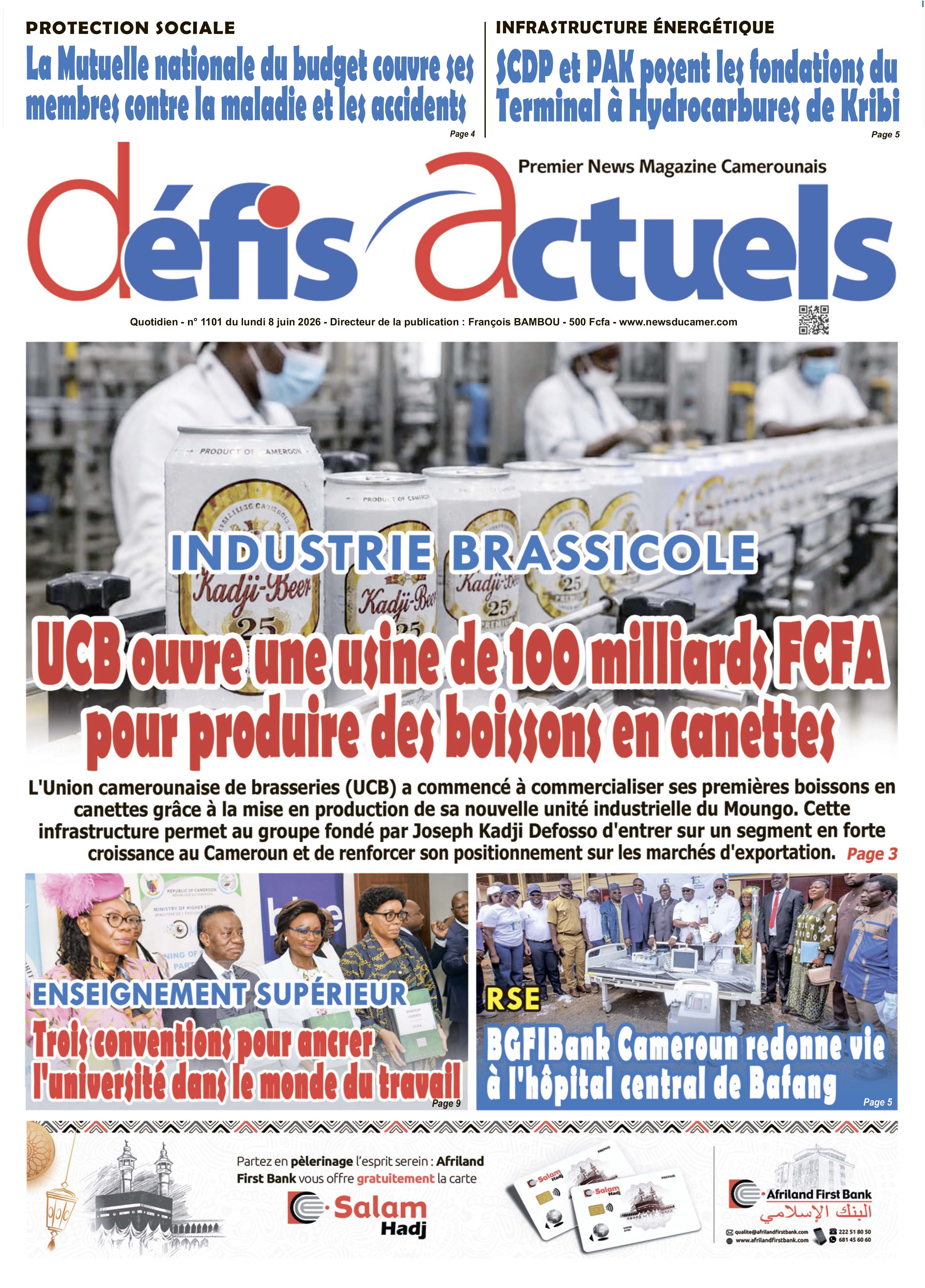 DÉFIS ACTUELS N°1101