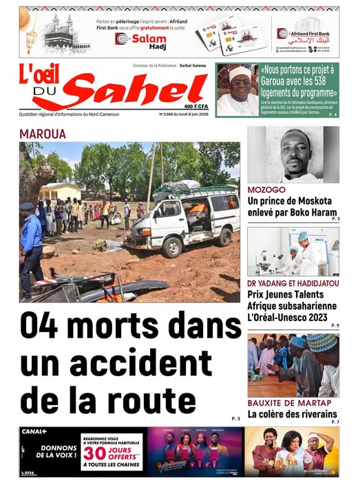 L’ŒIL DU SAHEL N°2368
