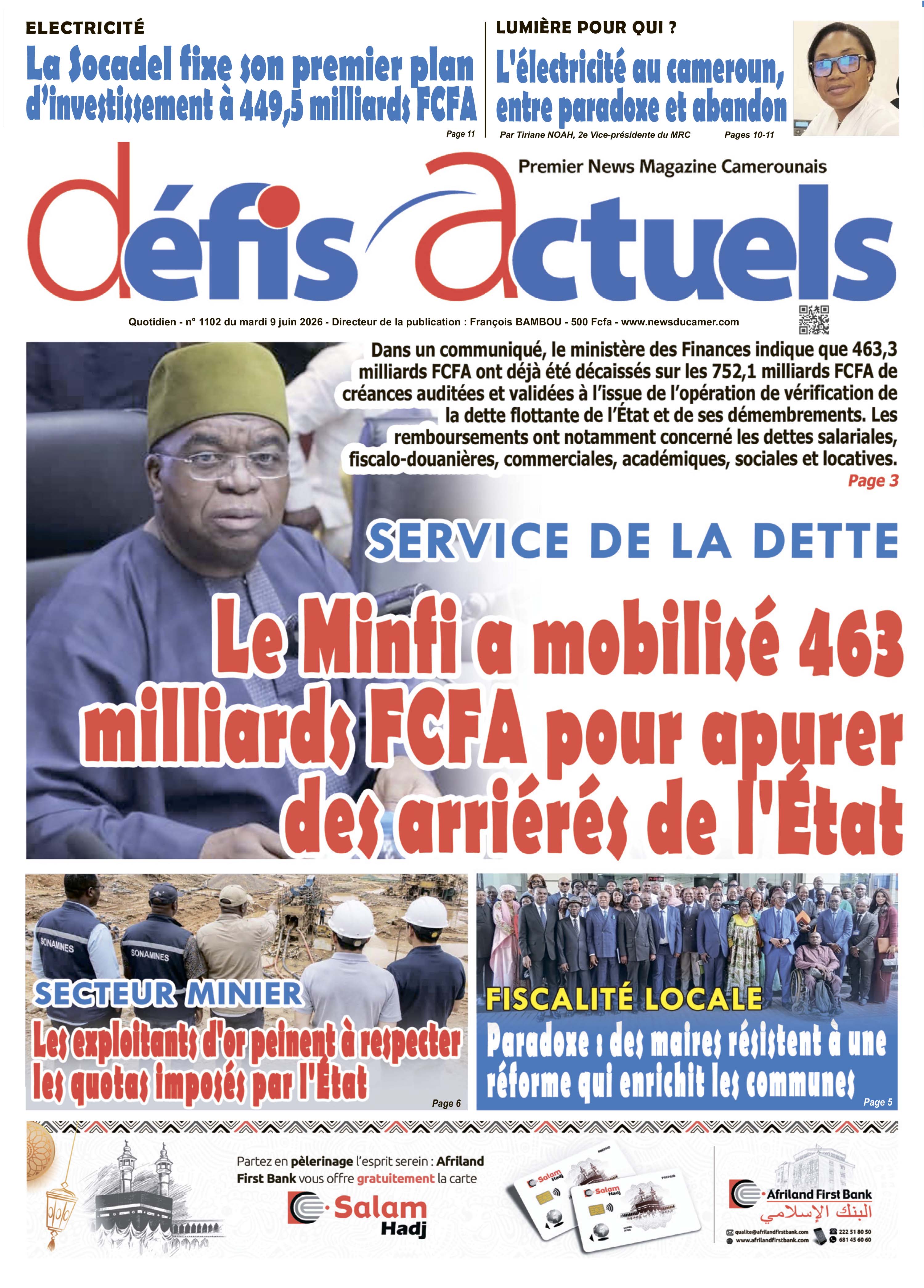 DÉFIS ACTUELS N°1102