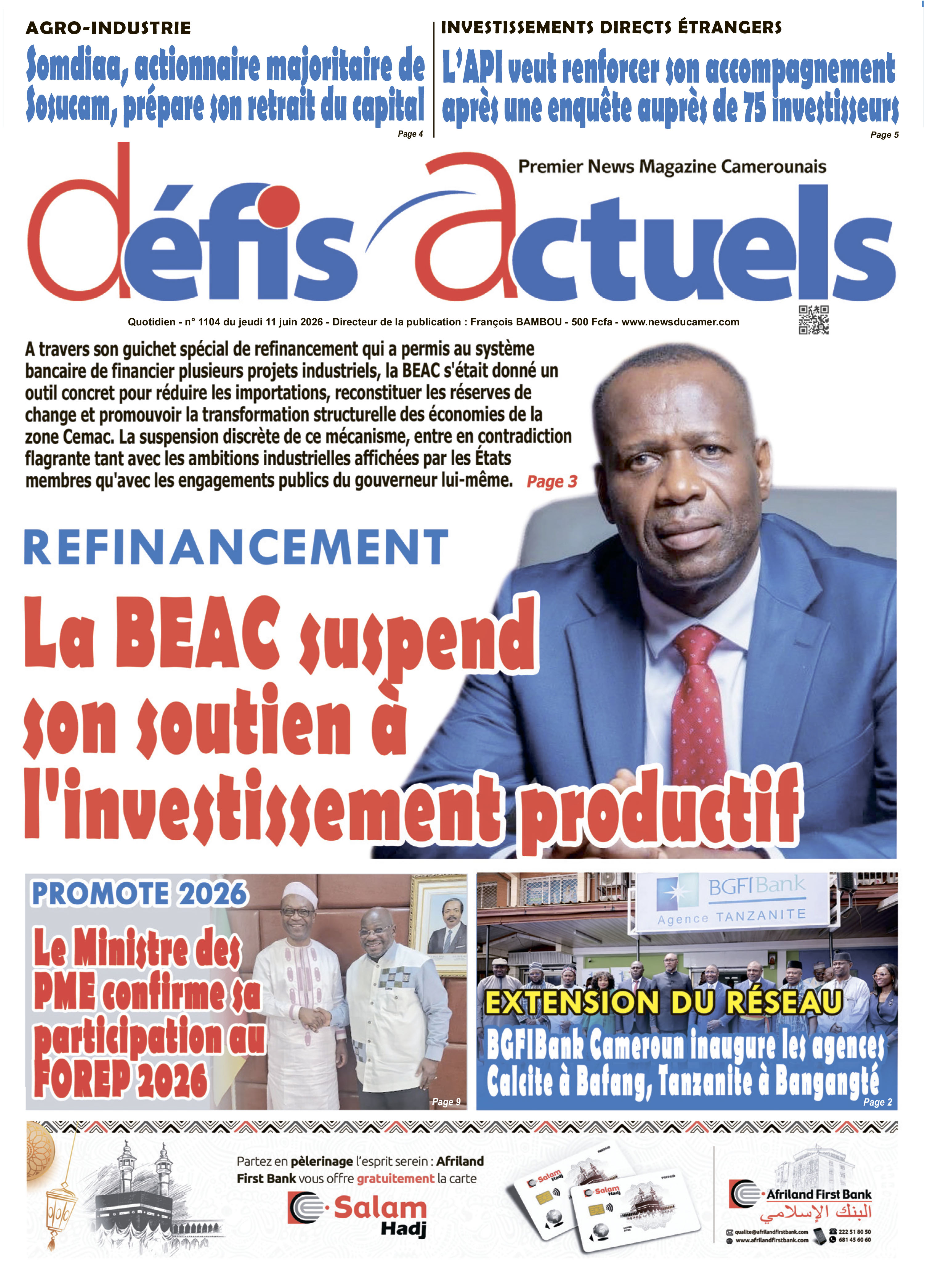 DÉFIS ACTUELS N°1104