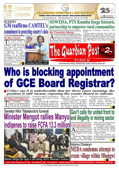 THE GUARDIAN POST N°3814