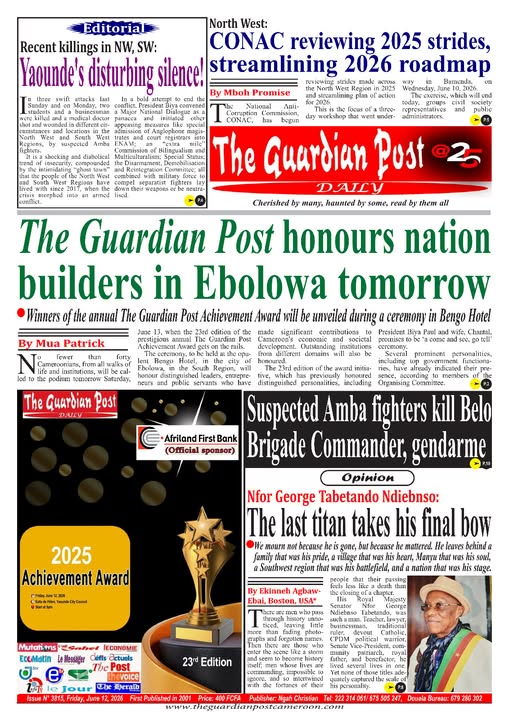 THE GUARDIAN POST N°3815