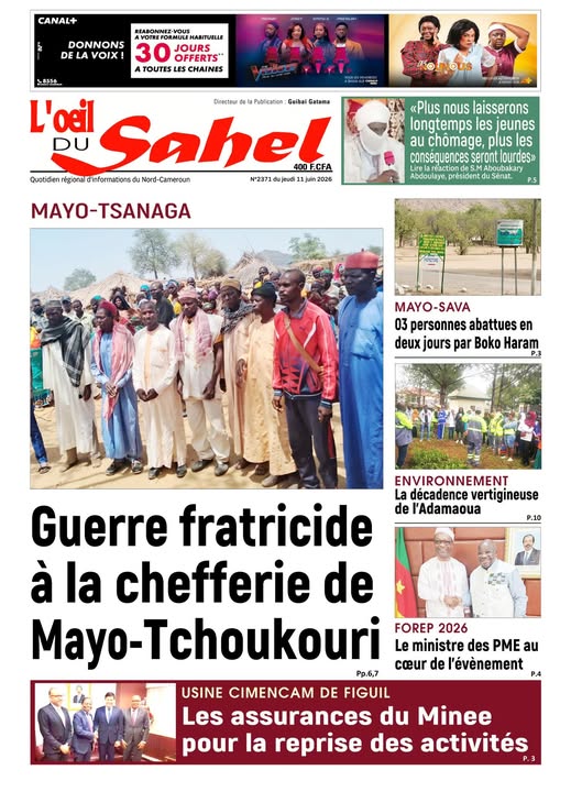 L’ŒIL DU SAHEL N°2371