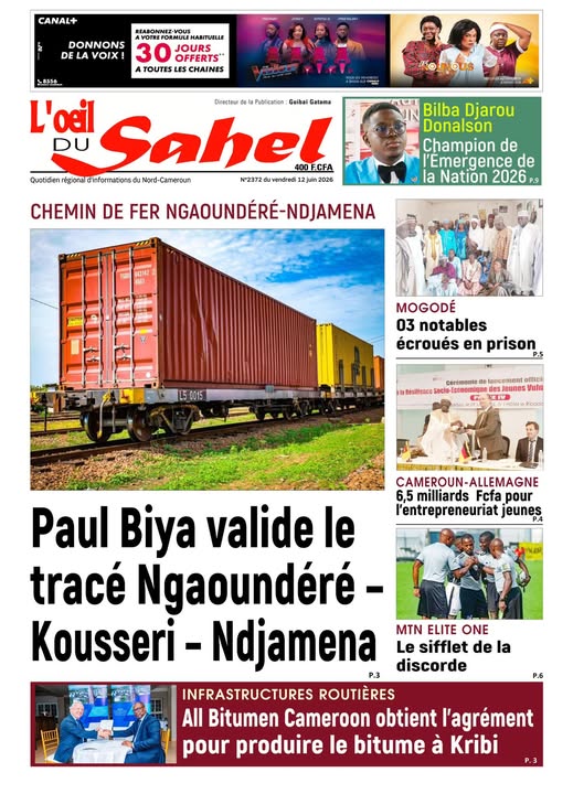 L’ŒIL DU SAHEL N°2372