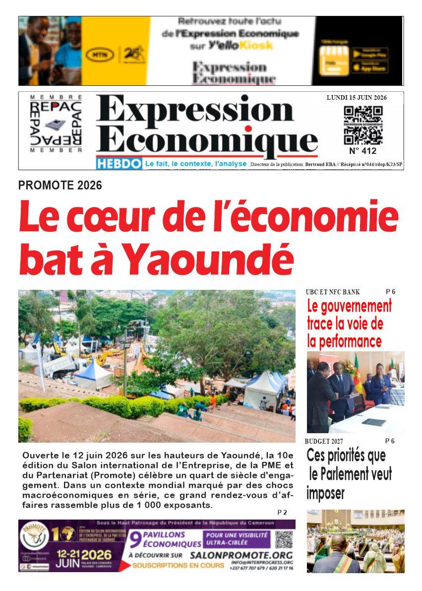 EXPRESSION ECONOMIQUE N°412