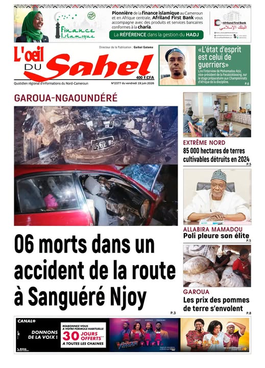L’ŒIL DU SAHEL N°2377