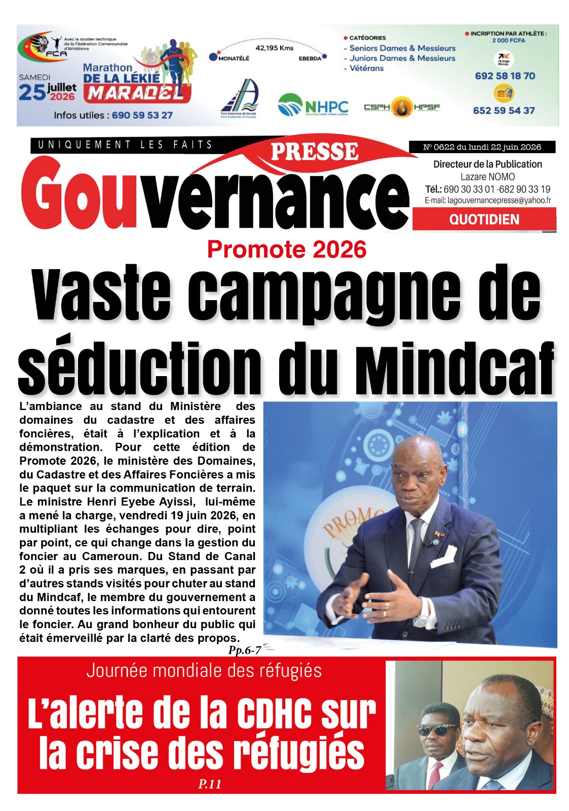GOUVERNANCE PRESSE N°622