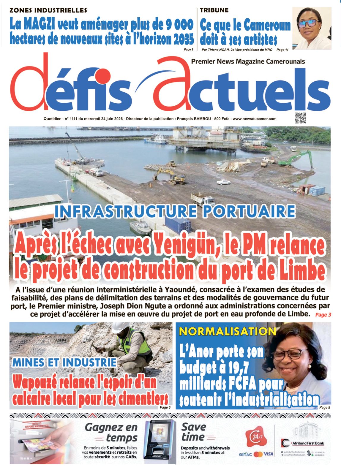 DÉFIS ACTUELS N°1111