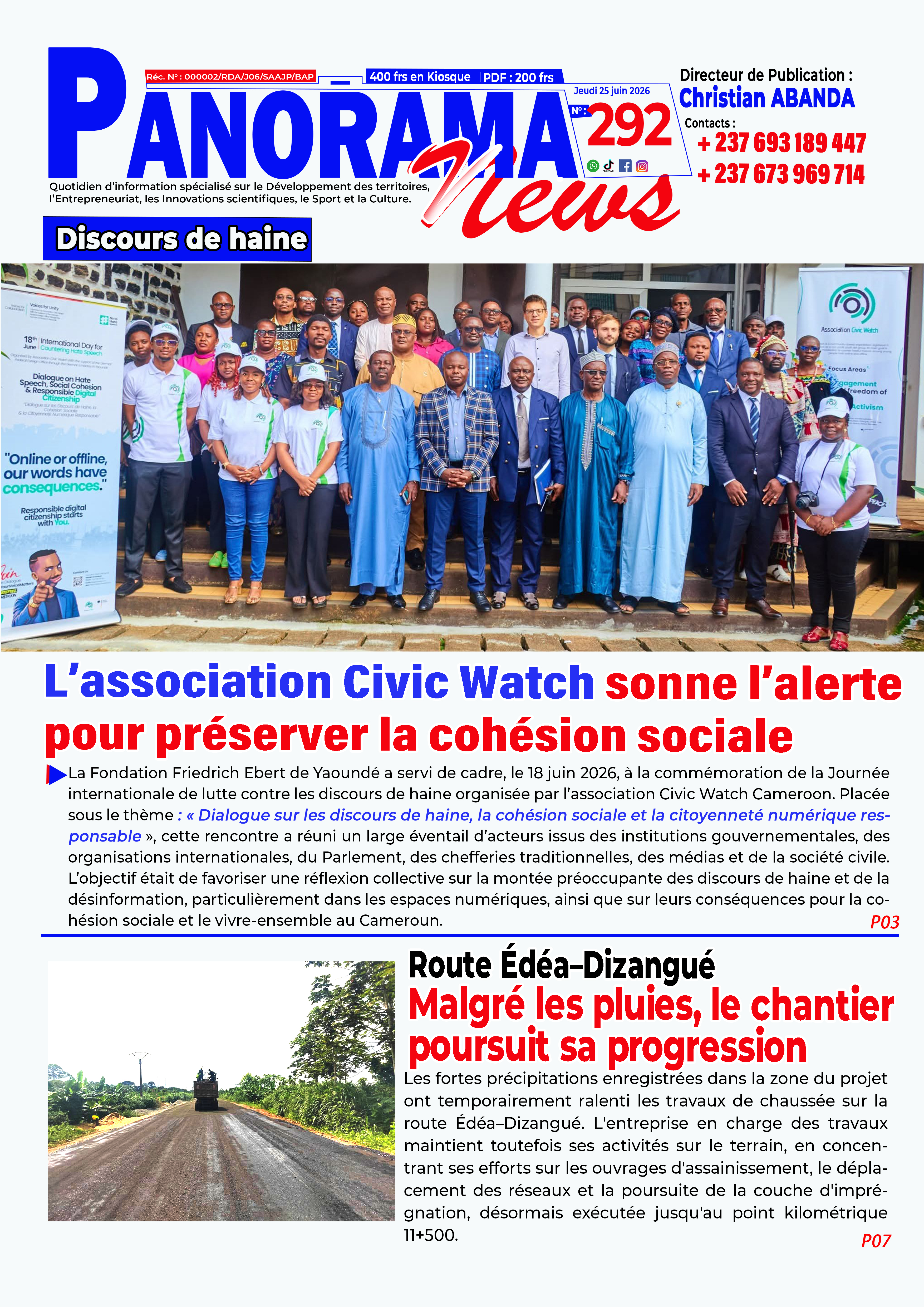 Panorama News Nº 292
