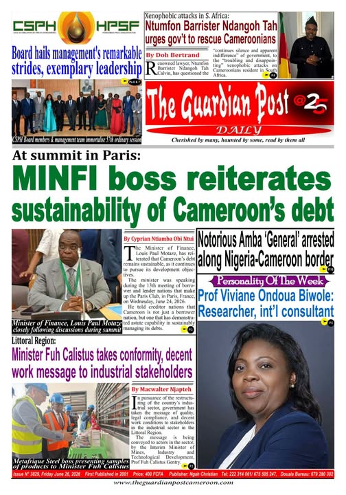 THE GUARDIAN POST N°3829