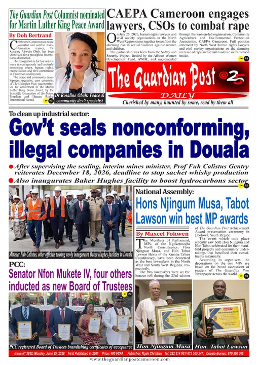 THE GUARDIAN POST N°3832