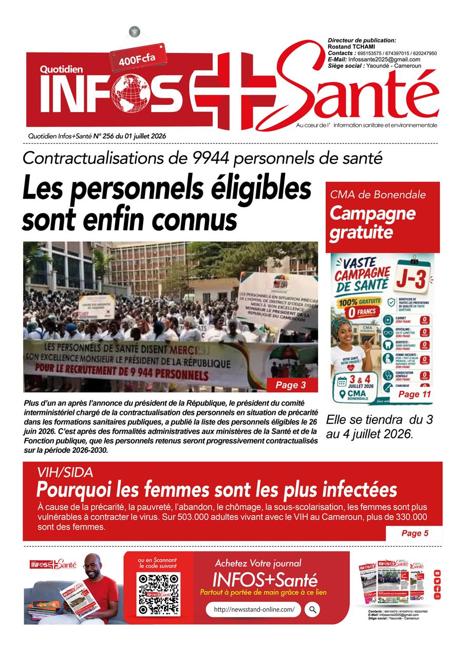 INFOS+ SANTÉ N°256