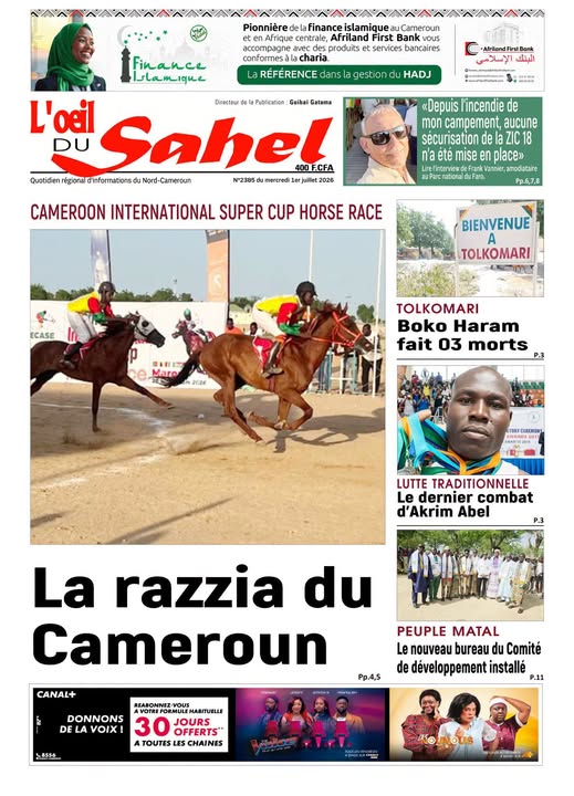 L’ŒIL DU SAHEL N°2385