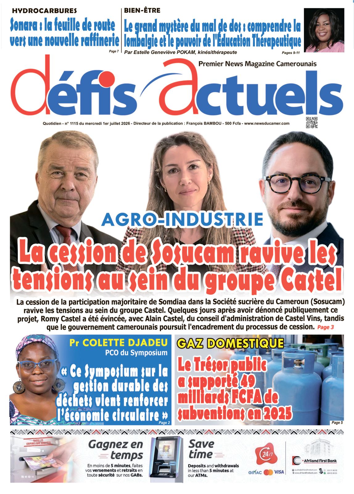 DÉFIS ACTUELS N°1115