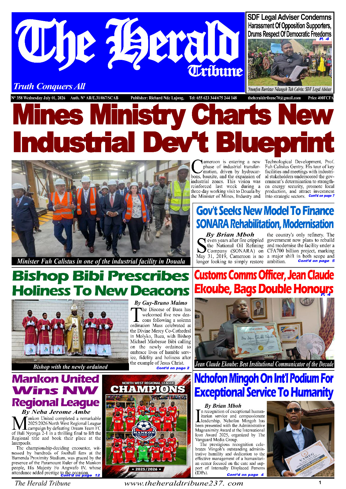 The Herald Tribune N°358