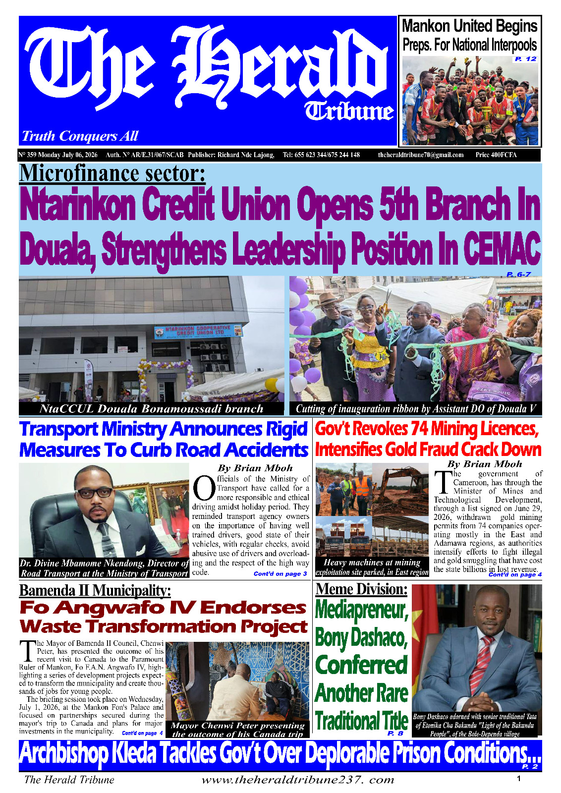 The Herald Tribune N°359