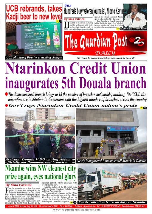 THE GUARDIAN POST N°3839