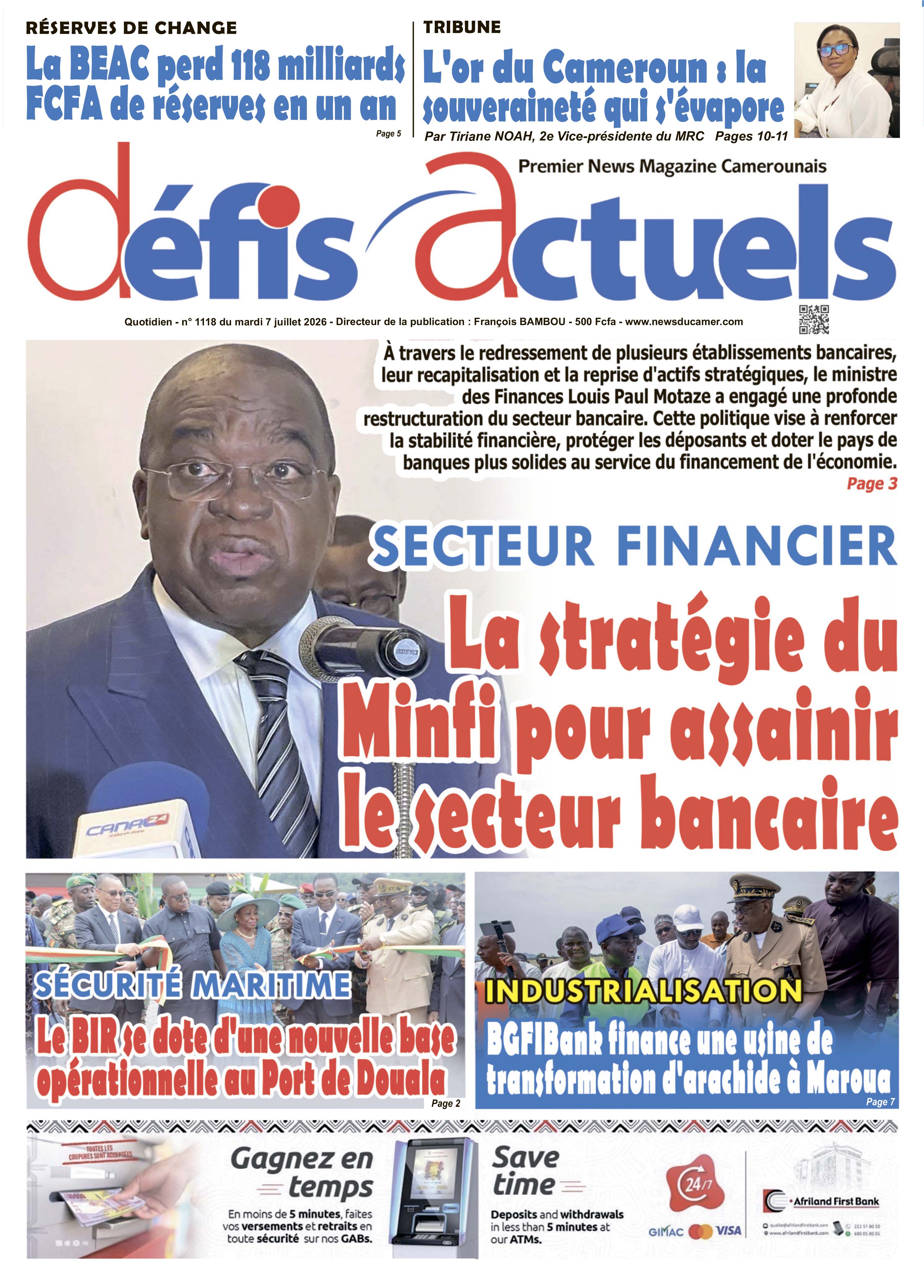 DÉFIS ACTUELS N°1118
