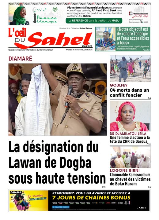 L’ŒIL DU SAHEL N°2390