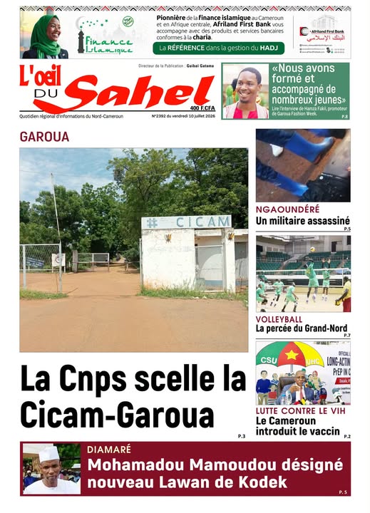 L’ŒIL DU SAHEL N°2392