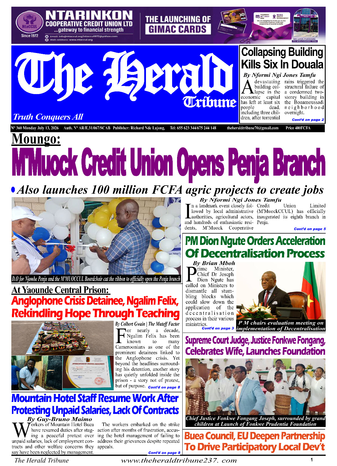 The Herald Tribune N°360