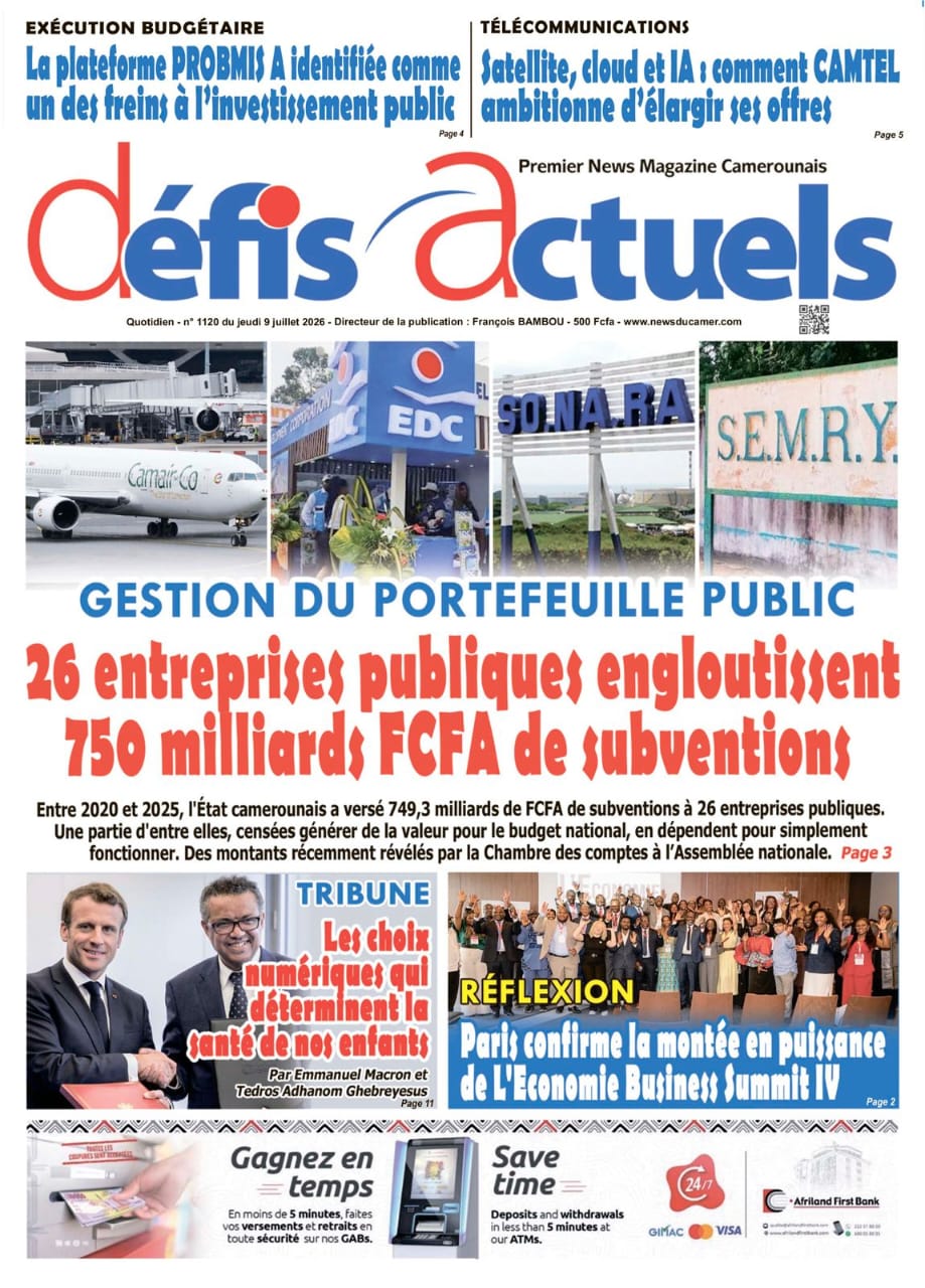 DÉFIS ACTUELS N°1120