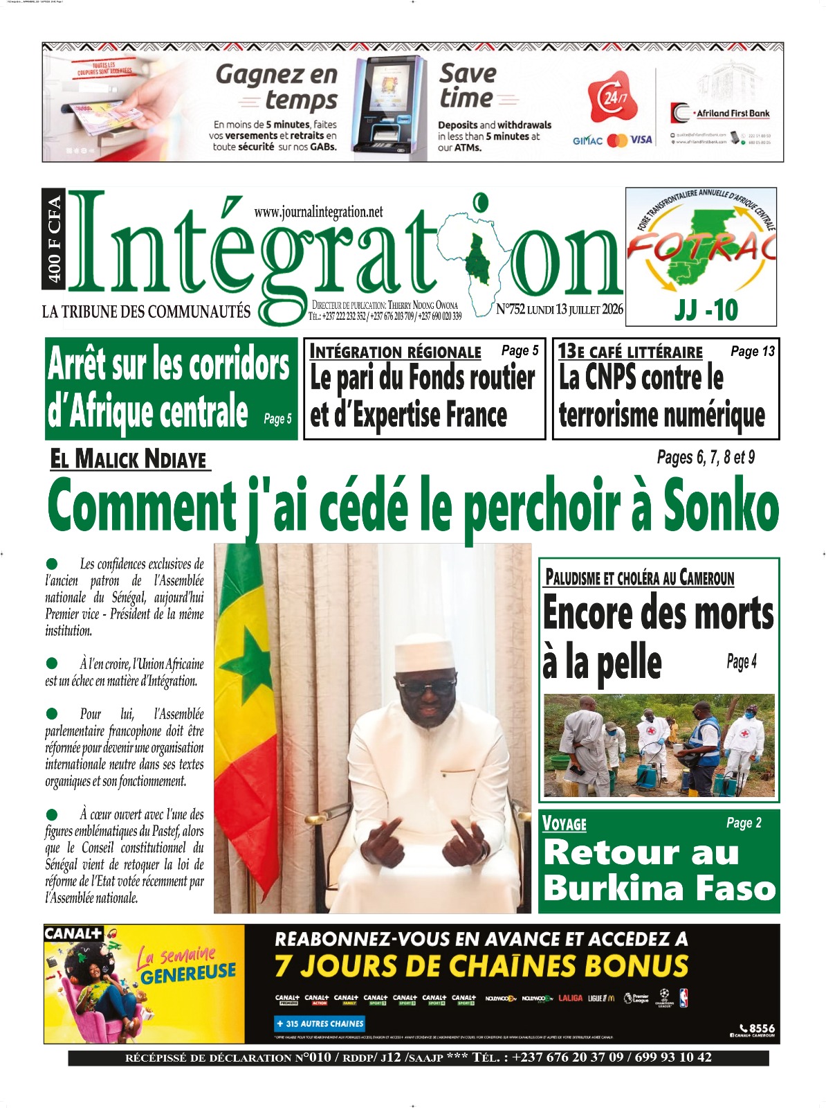 INTÉGRATION N°752