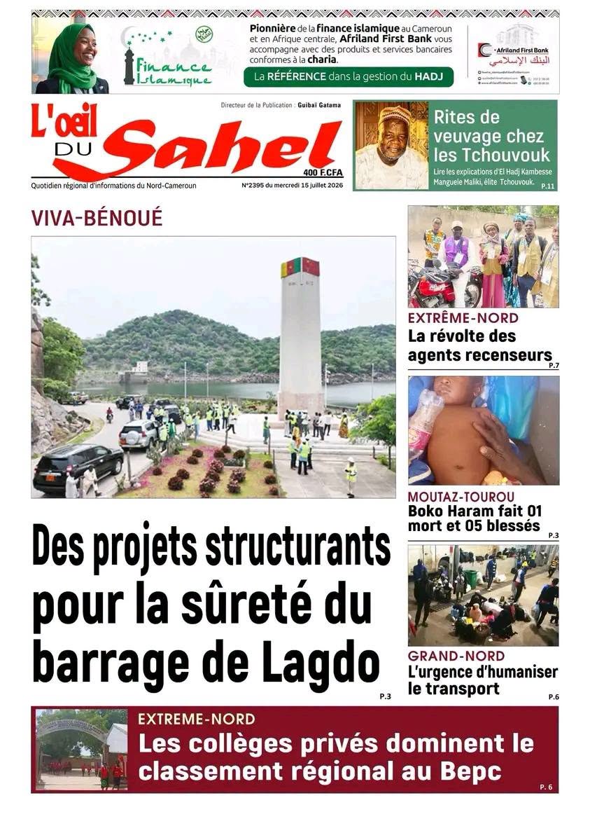 L’ŒIL DU SAHEL N°2395
