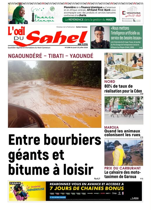 L’ŒIL DU SAHEL N°2396
