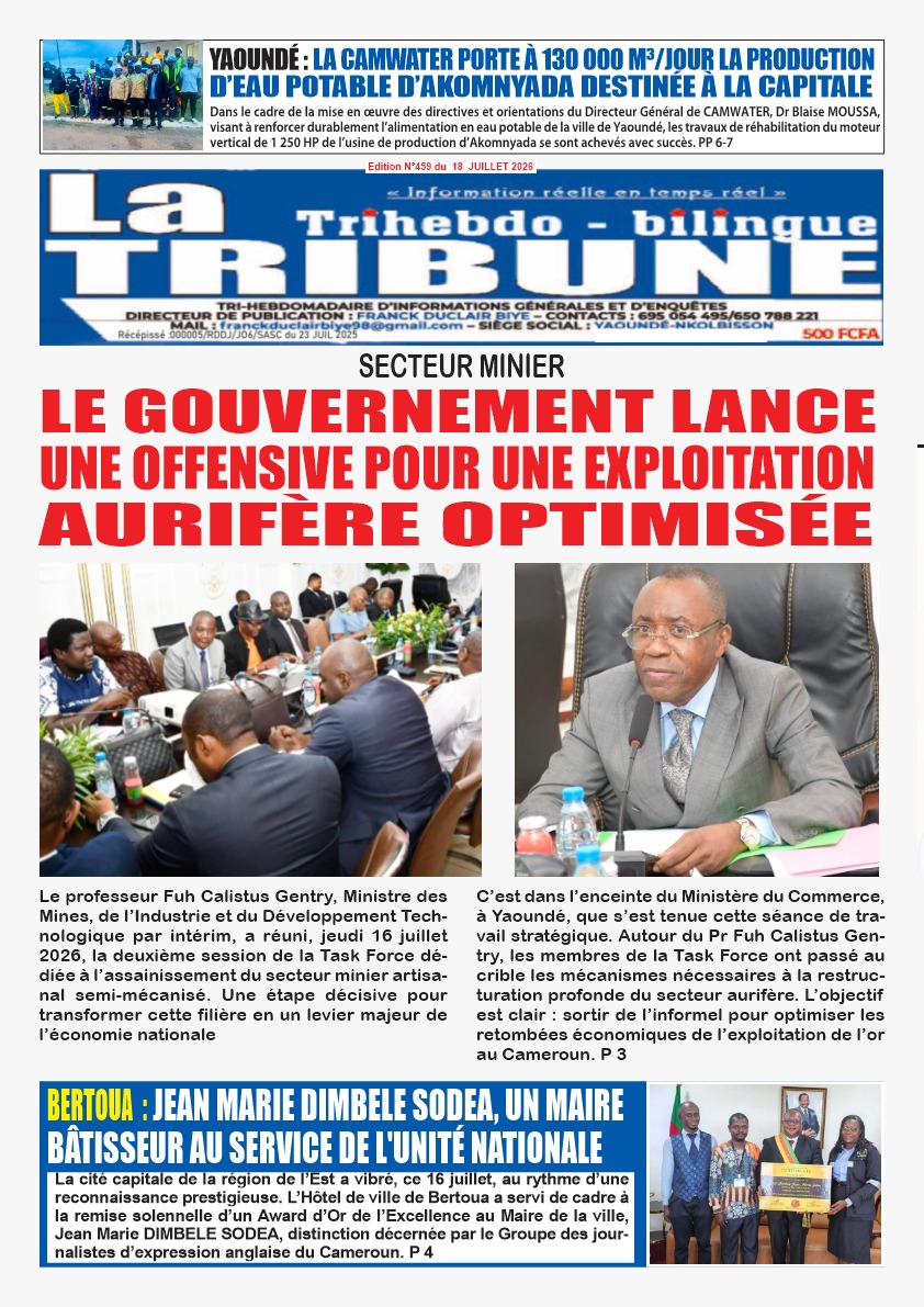 LA TRIBUNE N°459