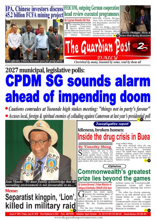 THE GUARDIAN POST N°3857