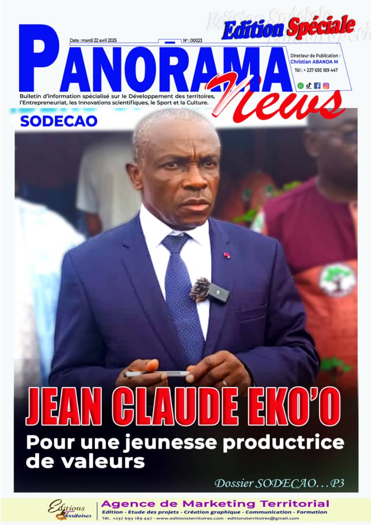 Une du journal PANORAMA NEWS N°023