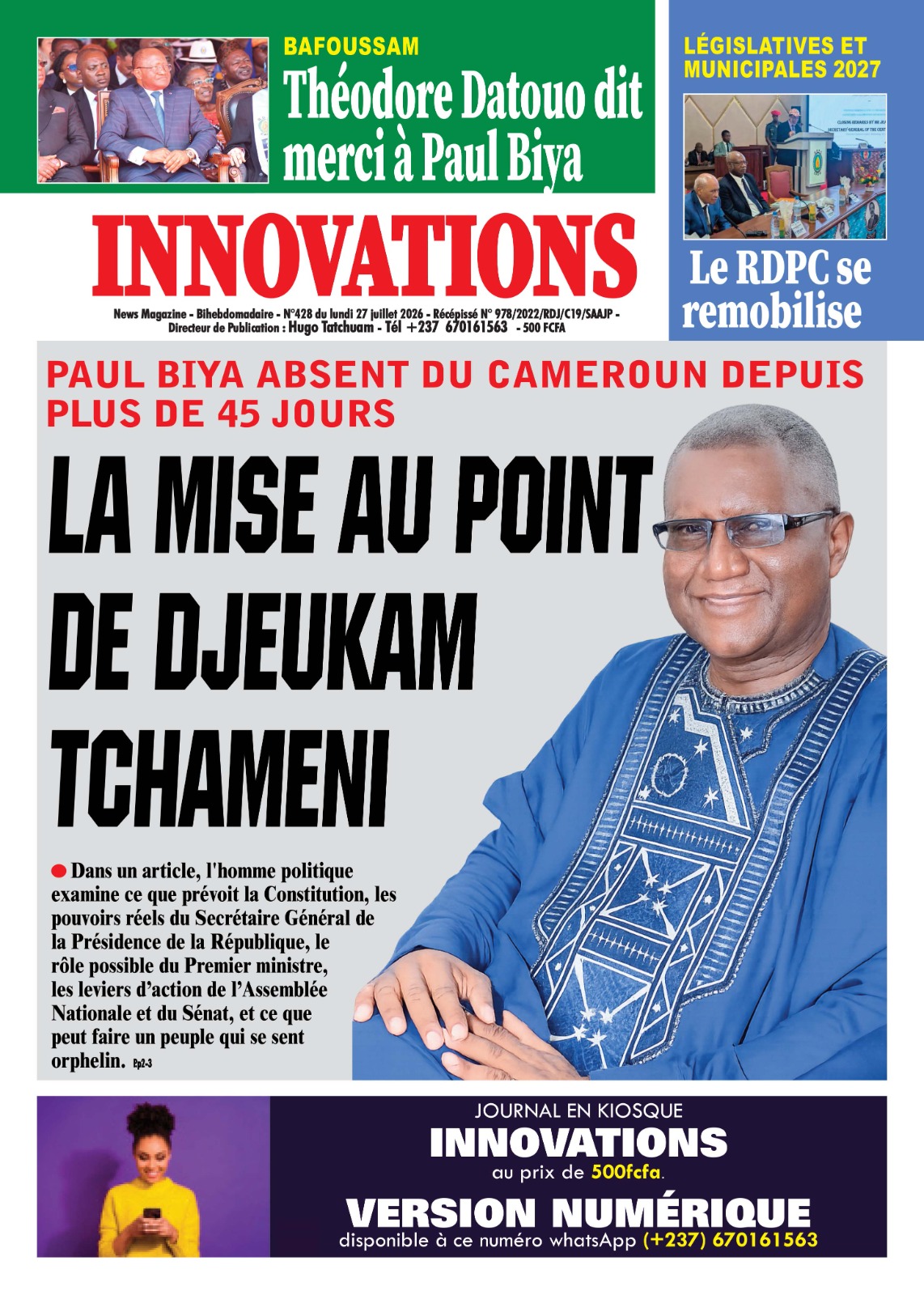 INNOVATIONS N°428