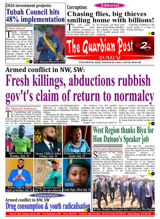 THE GUARDIAN POST N°3861