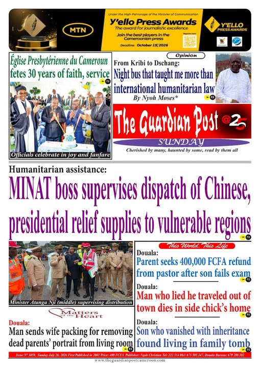 THE GUARDIAN POST N°3859