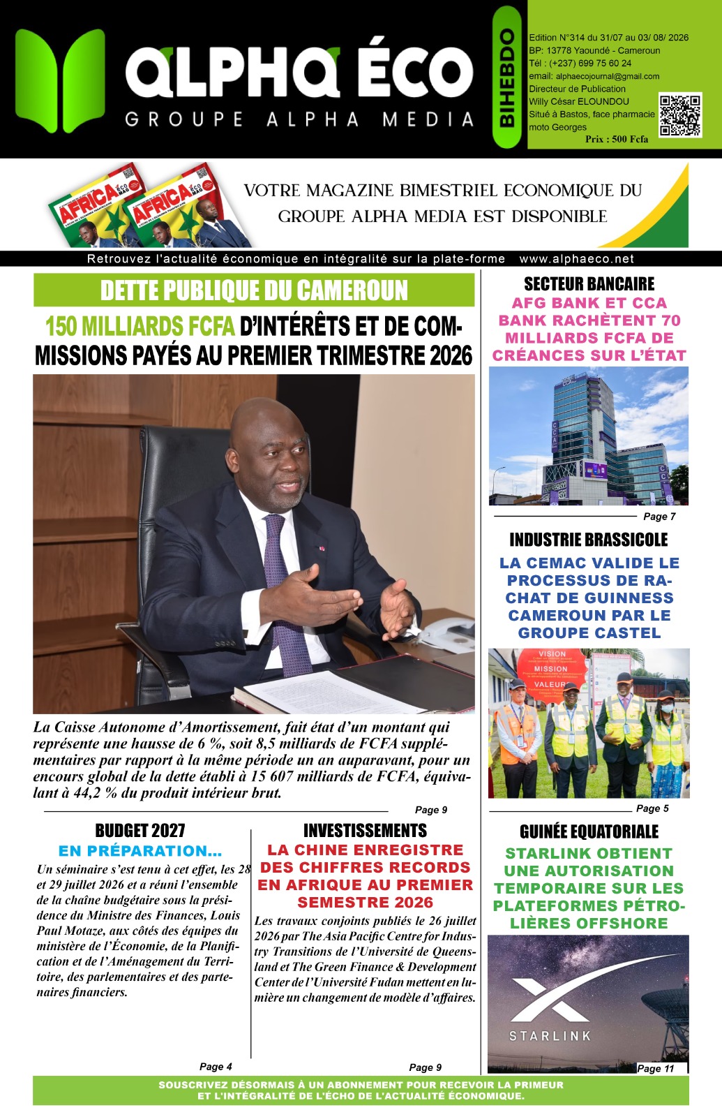 ALPHA ECO N°314