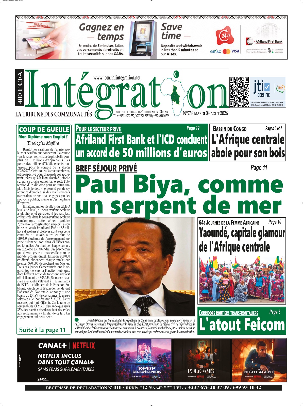 INTÉGRATION N°758