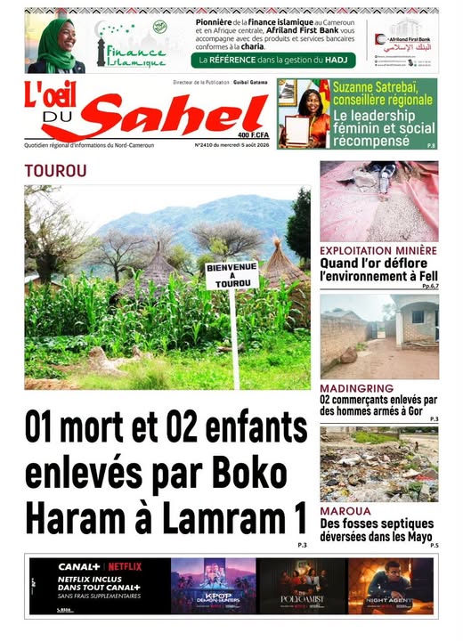 L’ŒIL DU SAHEL N°2410