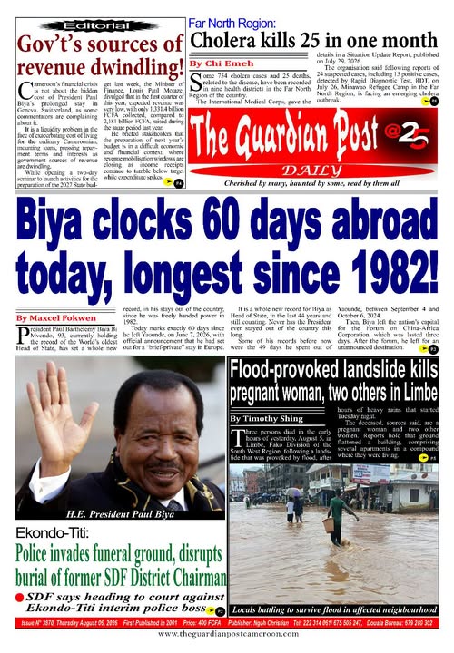 THE GUARDIAN POST N°3870