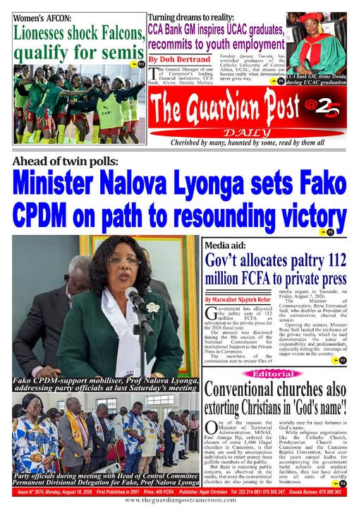 THE GUARDIAN POST N°3876