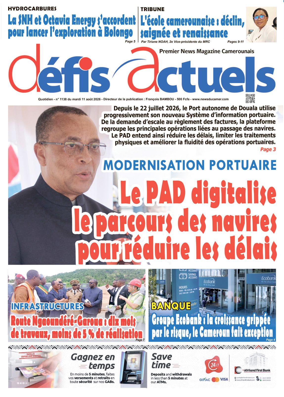 DÉFIS ACTUELS N°1138