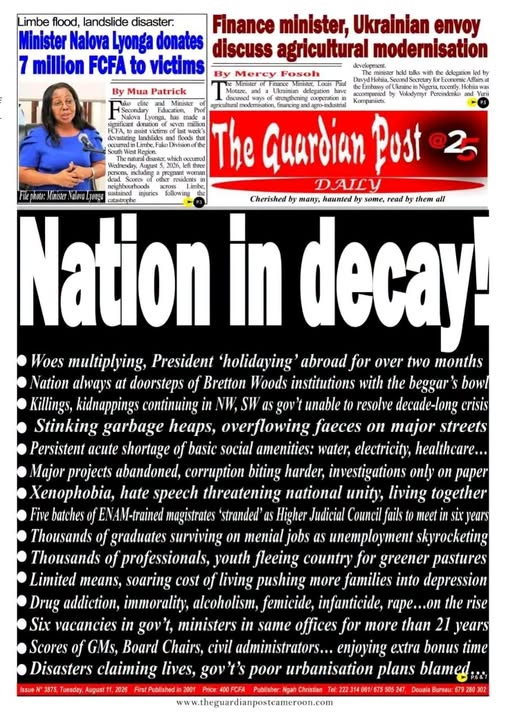 THE GUARDIAN POST N°3875