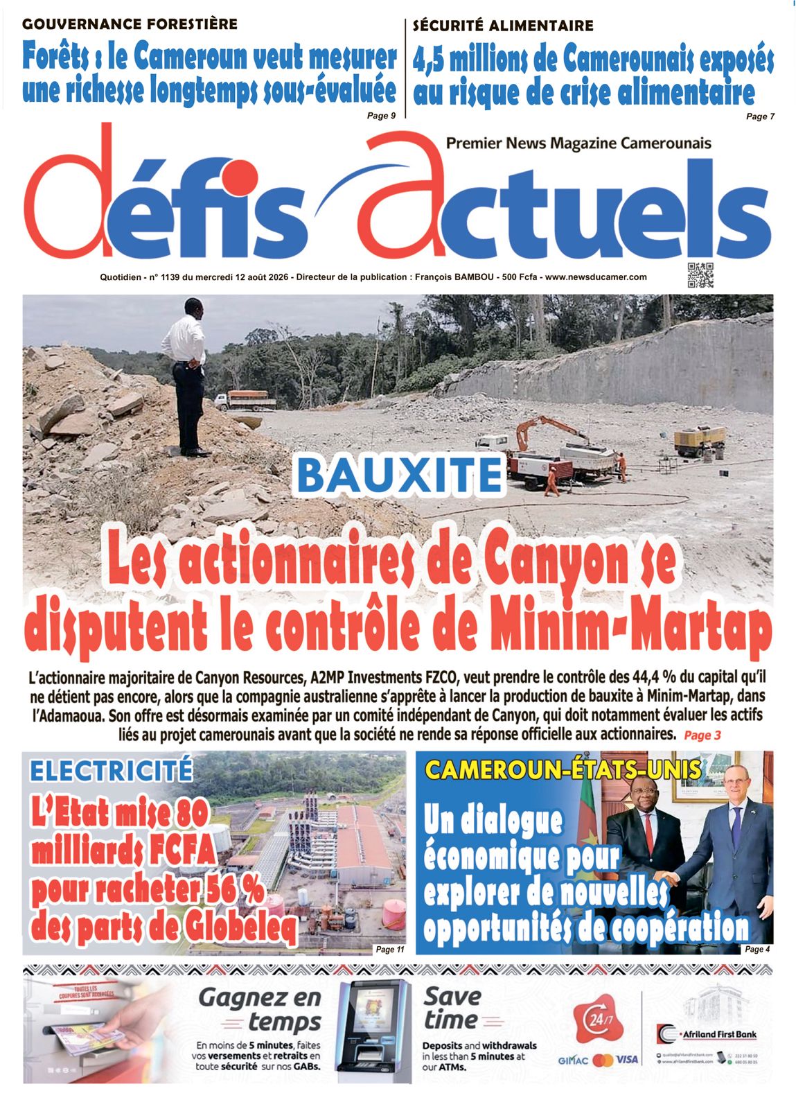 DÉFIS ACTUELS N°1139