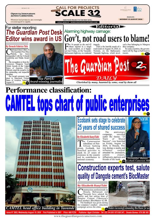 THE GUARDIAN POST N°3883