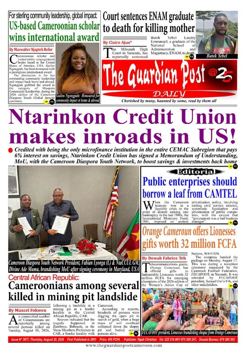 THE GUARDIAN POST N°3884