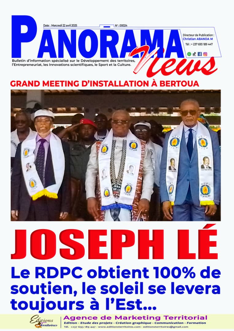 Une du journal PANORAMA NEWS N°024