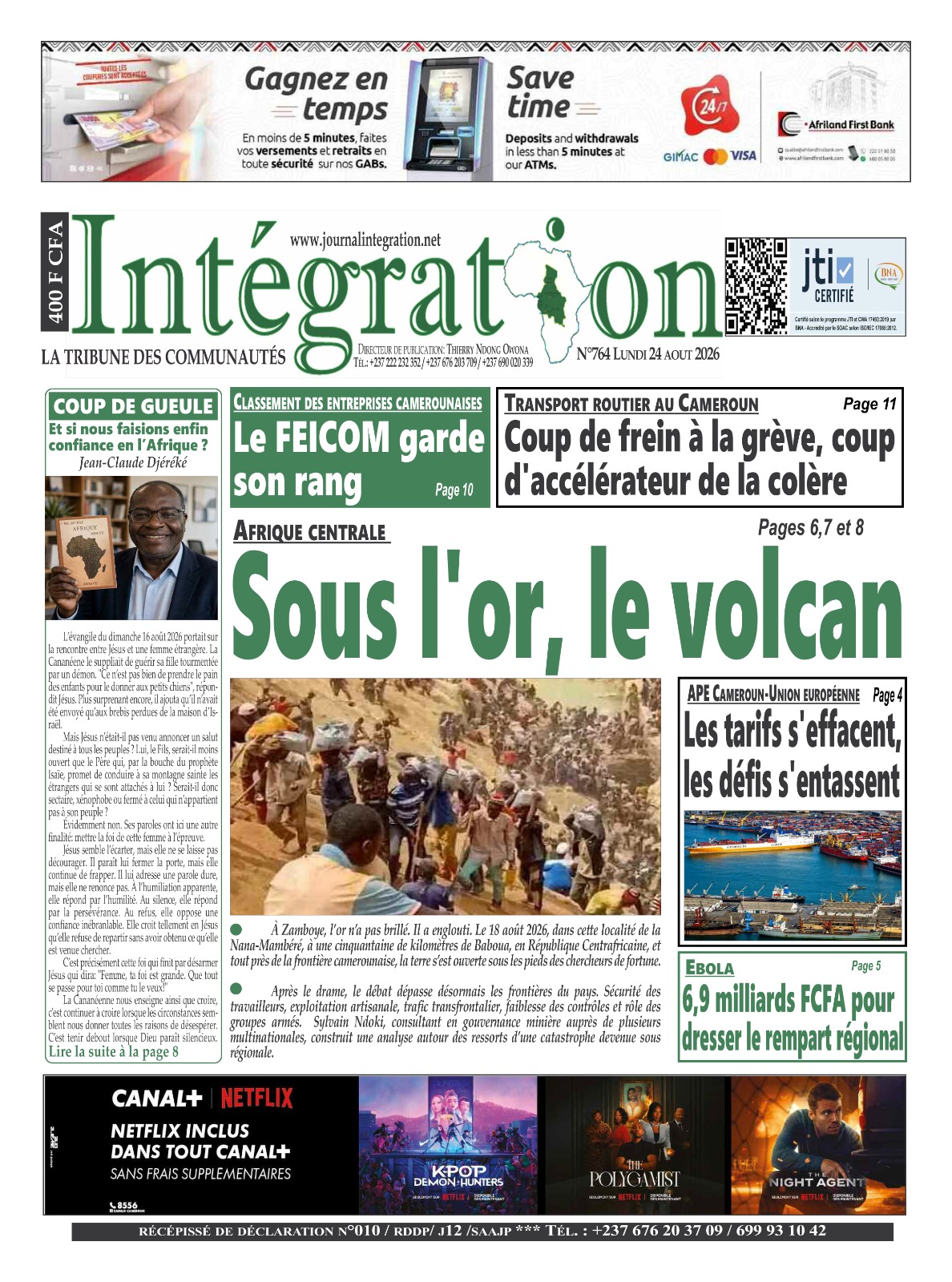 INTÉGRATION N°764