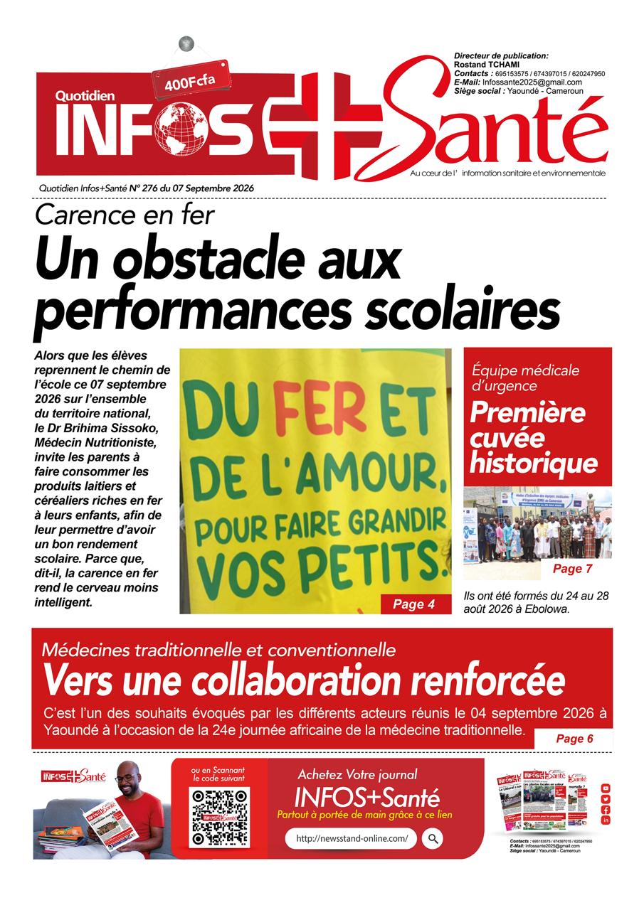 INFOS+ SANTÉ N°276