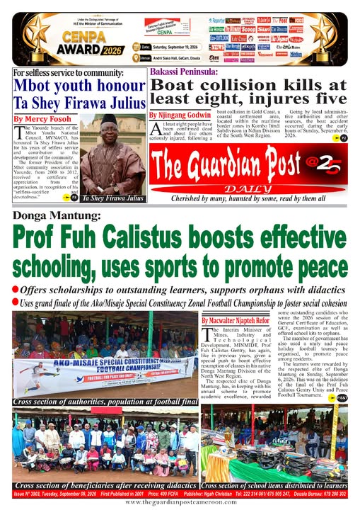 THE GUARDIAN POST N°3903