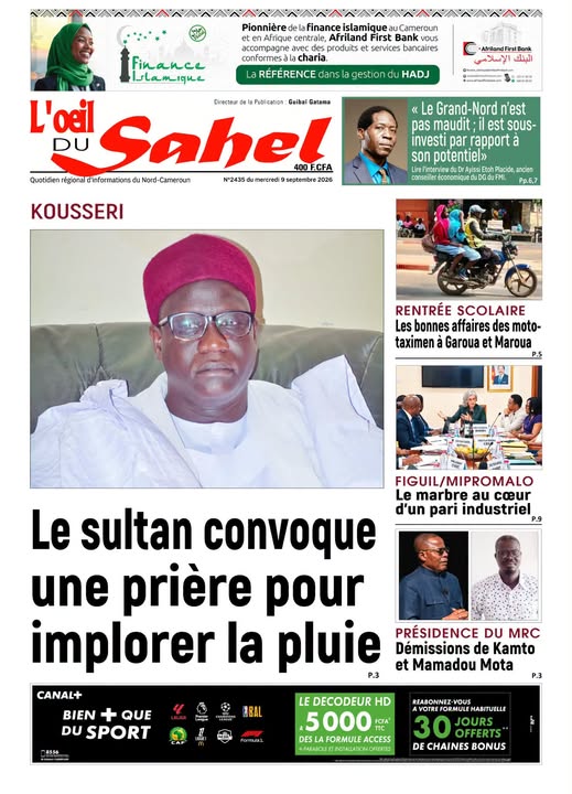 L’ŒIL DU SAHEL N°2435